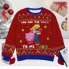 Naughty Brats Krampus Ugly Christmas Sweater