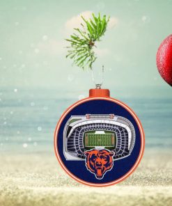YouTheFan NFL Chicago Bears 3D StadiumView Ornament   Soldier Field