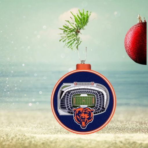 YouTheFan NFL Chicago Bears 3D StadiumView Ornament   Soldier Field