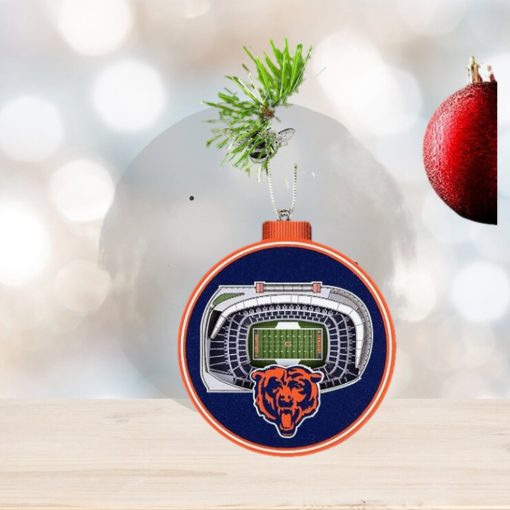 YouTheFan NFL Chicago Bears 3D StadiumView Ornament   Soldier Field