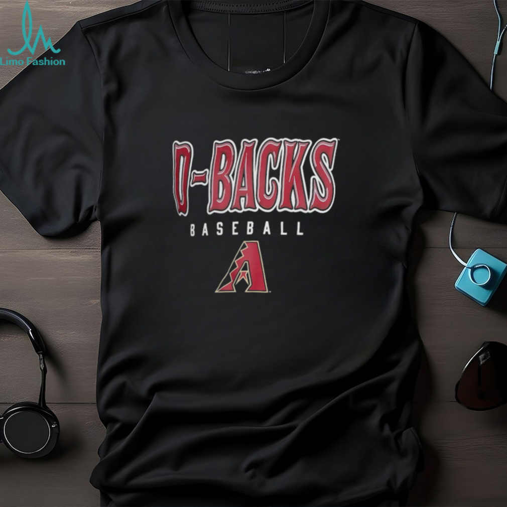 Youth Arizona Diamondbacks Black Wordmark Team T Shirt - Limotees