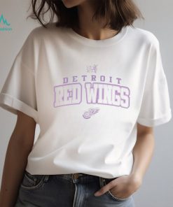 Youth Detroit Red Wings Levelwear Hockey Fights Cancer Little Richmond T Shirt