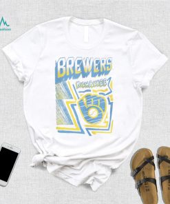 Youth Milwaukee Brewers Cooperstown Collection Sketch T Shirt