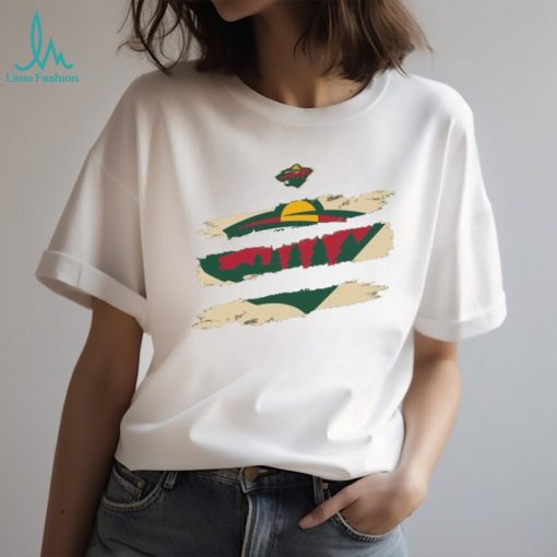 Youth Minnesota Wild Levelwear Hunter Little Richmond T Shirt