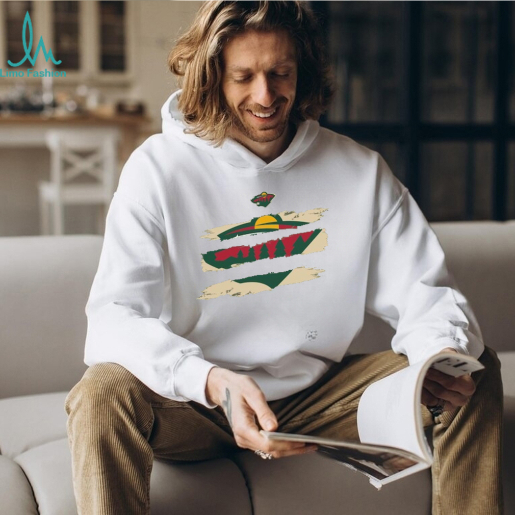 Youth Minnesota Wild Levelwear Hunter Little Richmond T Shirt Youth Minnesota Wild Levelwear Hunter Little Richmond T Shirt