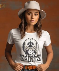 Youth NFL x Grateful Dead x Saints Shirt