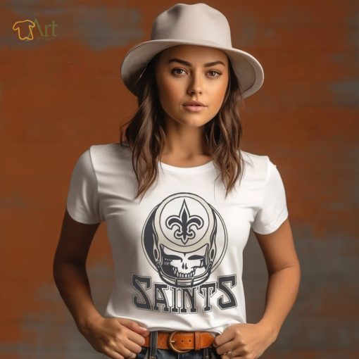 Youth NFL x Grateful Dead x Saints Shirt