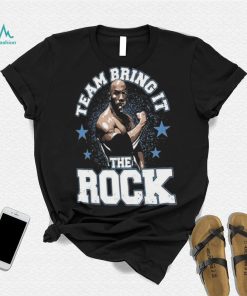 Youth Ripple Junction Black The Rock Team Bring It T Shirt