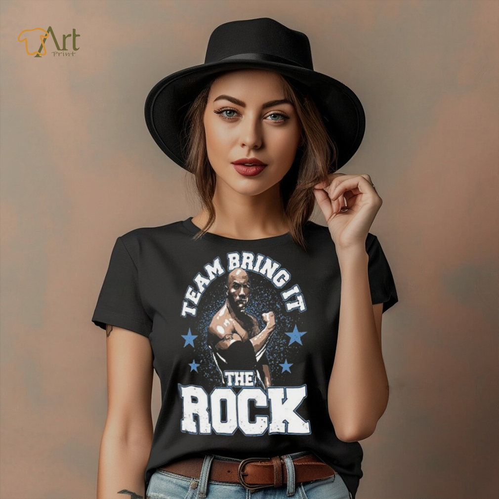 Youth Ripple Junction Black The Rock Team Bring It T Shirt Youth Ripple Junction Black The Rock Team Bring It T Shirt
