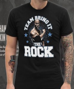 Youth Ripple Junction Black The Rock Team Bring It T Shirt