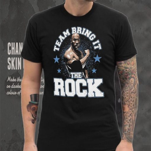 Youth Ripple Junction Black The Rock Team Bring It T Shirt