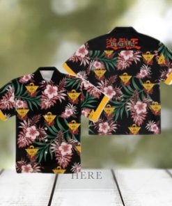 Yugioh Floral Hawaiian Shirt