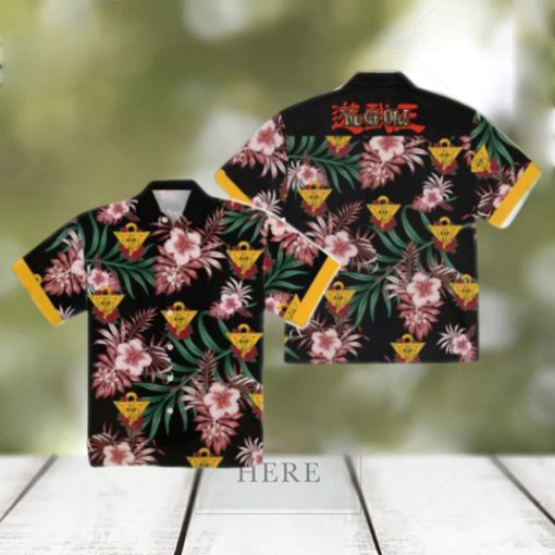 Yugioh Floral Hawaiian Shirt