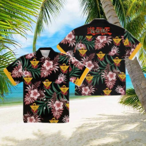 Yugioh Floral Hawaiian Shirt