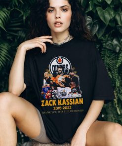 Zack Kassian 2015 2022 Thank You For The Memories, hoodie, sweater, long sleeve and tank top Zack Kassian 2015 2022 Thank You For The Memories