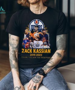 Zack Kassian 2015 2023 Thank You For The Memories Shirt