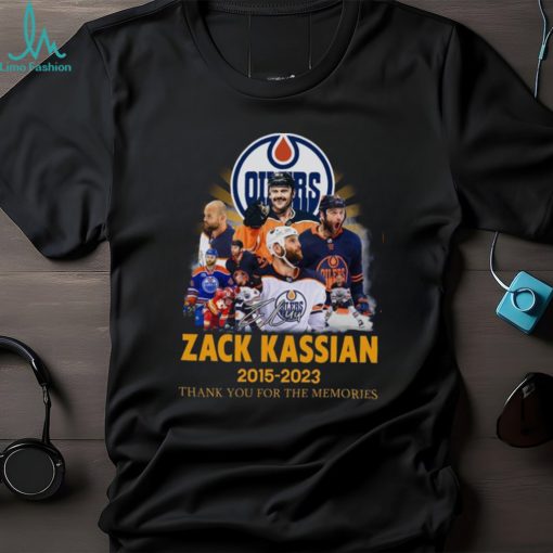 Zack Kassian 2015 2023 Thank You For The Memories Shirt