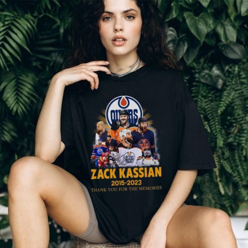 Zack Kassian 2015 2023 Thank You For The Memories Shirt