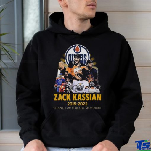 Zack Kassian 2015 – 2022 Thank You For The Memories T Shirt