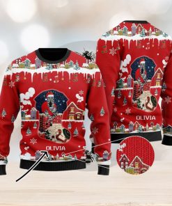 Zebra Santa Claus Custom For Christmas Gifts Ugly Christmas Holiday Sweater