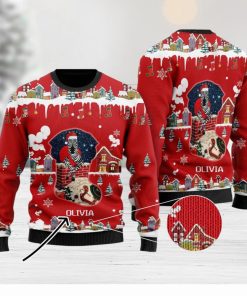 Zebra Santa Claus Custom For Christmas Gifts Ugly Christmas Holiday Sweater