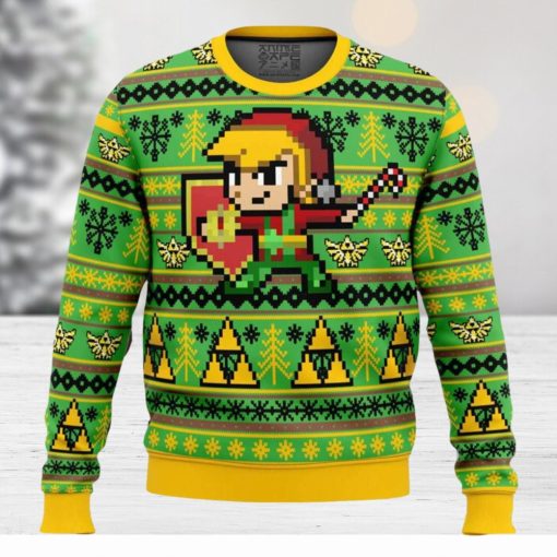 Zelda Holiday Link Ugly Christmas Sweater