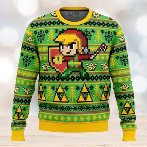 Zelda Holiday Link Ugly Christmas Sweater