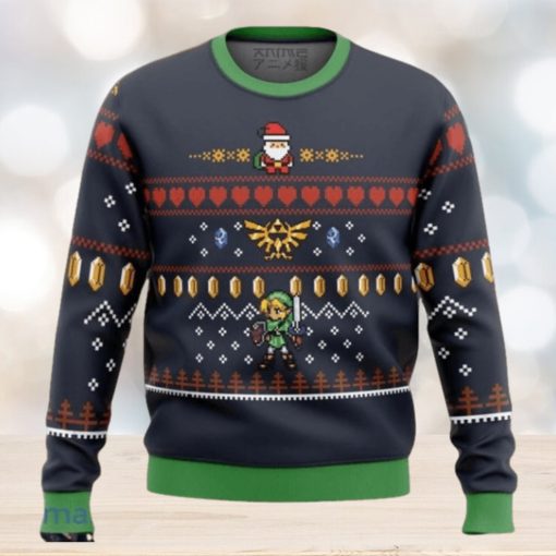 Zelda Santa Link  Ugly Christmas Sweater For Men Women