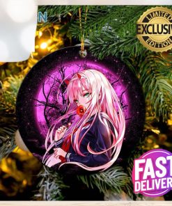Zero Two Moonlight 2023 Holiday Gifts Custom Name Christmas Ornament