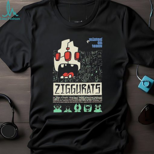 Ziggurats Paprika T Shirts