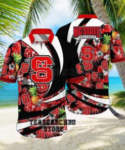 aloha ncaa nc state wolfpack pineapple gift for best friend hawaiian shirt