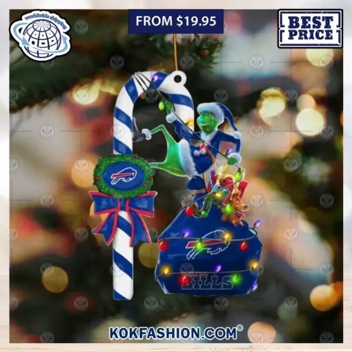 buffalo bills grinch candy cane christmas ornament 1 843