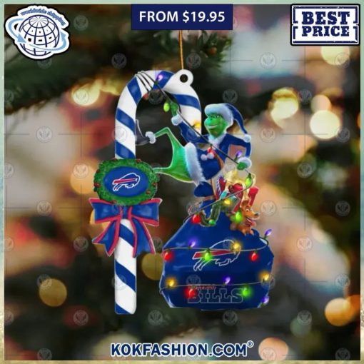 buffalo bills grinch candy cane christmas ornament 1 843
