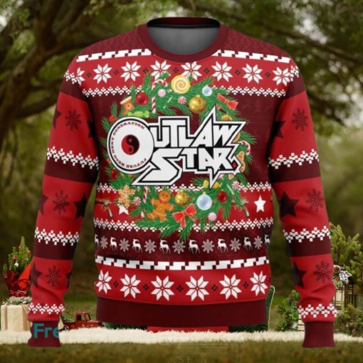 christmas time outlaw star ugly christmas sweaters 3d super hot