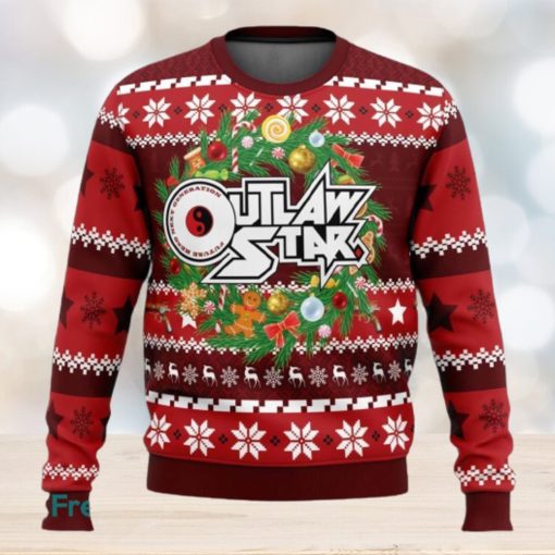 christmas time outlaw star ugly christmas sweaters 3d super hot