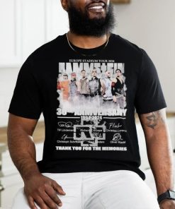 europe stadium tour 2024 rammstein 30th anniversary 1994 2024 thank you for the memories shirt