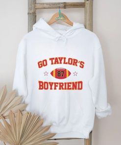 go taylor's boyfriend sweatshirt taylor and kelce shirt