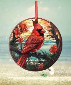 i am always with you Circle Ornament