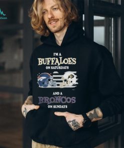 i’M A Colorado Buffaloes On Saturdays And Denver Broncos On Sundays 2023 shirt