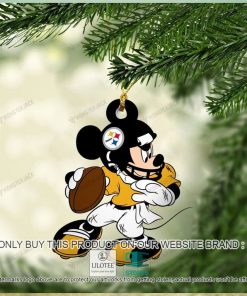 mickey mouse nfl pittsburgh steelers christmas ornament 1 52791