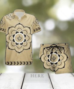 New Orleans Saints NFL Flower Hawaiian Shirt Unique Gift For Men Women Fans  - Freedomdesign