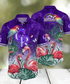 olorado Rockies MLB Hawaiian Shirt Sunsets Aloha Shirt