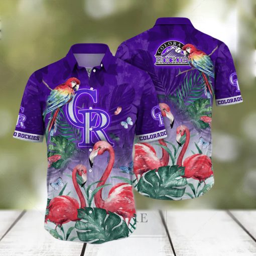 olorado Rockies MLB Hawaiian Shirt Sunsets Aloha Shirt