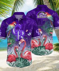 olorado Rockies MLB Hawaiian Shirt Sunsets Aloha Shirt