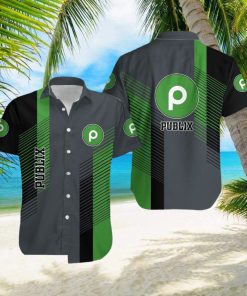 publix Brand Palm AOP Hawaiian Shirt