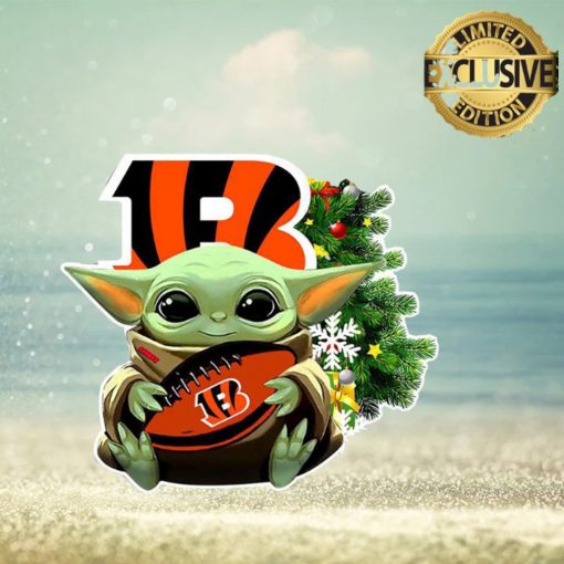 [removal.ai]_204e5e3c f72c 4acb b813 dc93c3161be0 cincinnati bengals baby yoda nfl christmas tree decorations ornament