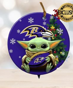 Baltimore Ravens NFL Football Skull Xmas Gifts Christmas Tree