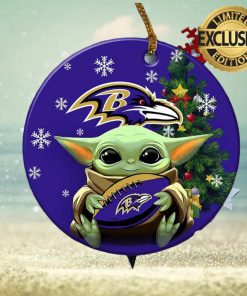 [removal.ai]_931d485e c6e9 4a2a a0d1 2aae6a2b8ec9 baltimore ravens baby yoda nfl xmas gifts ceramic christmas tree decorations ornament