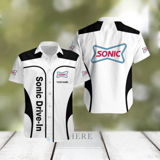 sonic drive in Custom Name Latest Brand New All Over Print Hawaii Shirt Men And Women Gift For Family Tropical Summer