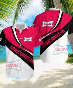 sonic drive in Organic Brand 3D Hawaiian Shirt For Men And Women Tropical Summer